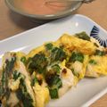 ねみねみ's cooksnap of when they made 話題入り♡やわらかい♡鶏胸のニラたま焼き.