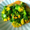 ヒヨコとウサギ's cooksnap of when they made 菜の花のからし酢みそ和え.