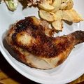 珍獣使い's cooksnap of when they made ノンフライヤー　塩麹で鶏胸肉ステーキ.