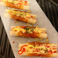 ☆aporo☆'s cooksnap of when they made かにかまのちくわチーズ焼き.