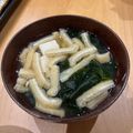 ママメイン！時々子供's cooksnap of when they made 豆腐とわかめと油揚げの味噌汁.