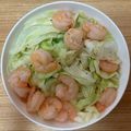 かおり♡♡♡'s cooksnap of when they made 海老とキャベツの塩にんにく炒め＊.