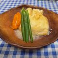 ととろ＆めい's cooksnap of when they made うちの味☆玉子豆腐で♪茶碗蒸し風巾着煮.