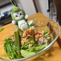 博美's cooksnap of when they made 鯖缶とトマトときのこのホットサラダ.