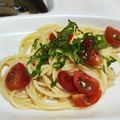 ぐーたら子☆'s cooksnap of when they made たまねぎドレッシングでトマトパスタ(冷）.