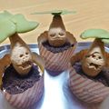 keiko.'s cooksnap of when they made ハロウィン✴︎マンドレイクカップケーキ.