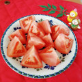 Newチヨコっと♪'s cooksnap of when they made トマトの種が崩れない切り方.