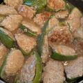 maron1120's cooksnap of when they made とろ～り♪ピーマンの肉詰め。.