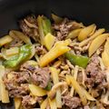 クック00Q0QZ☆'s cooksnap of when they made ジャガイモのチンジャオロース【食遺産】.