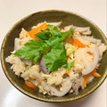 azbjbn's cooksnap of when they made 蓮根 人参 油揚げの 炊き込みご飯！.