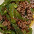 ♡_jiji_♡'s cooksnap of when they made ピーマンとひき肉炒め 超簡単な青椒肉絲.
