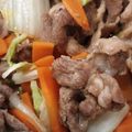 suzuna＊'s cooksnap of when they made 豚バラ肉中華風白菜炒め♪簡単.