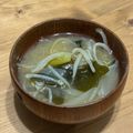 Tsumu's cooksnap of when they made 時短で簡単！麺つゆ味噌汁.