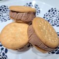 ハッピーまるしぇ's cooksnap of when they made オイコスで！生チョコサンド.