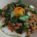 ちょちょこ✫'s cooksnap of when they made 簡単一人飯♡豆板醤ご飯の納豆卵かけご飯♡.