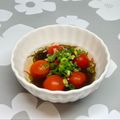 まこさんど's cooksnap of when they made ☆簡単味つけもずくとトマトの和えもの♬.