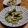 和☆2049's cooksnap of when they made そら豆のチーズ焼き.