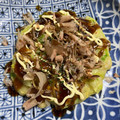 chi−ちゃん's cooksnap of when they made 我が家のお好み焼き(≧∇≦)b.