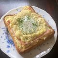 おーぶんおーぶん's cooksnap of when they made 半熟の黄身がトロ～リ！　クロックマダム♪.