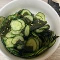 sayooo's cooksnap of when they made 基本！ワカメとキュウリの酢の物.