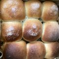 HaruMama14's cooksnap of when they made 離乳食にも♡HBミルクたっぷりちぎりパン.