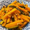 ★なみ☆'s cooksnap of when they made レンジで簡単☆かぼちゃの塩きんぴら。.