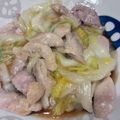 匡史さん's cooksnap of when they made 鶏肉と白菜のとろとろ旨塩炒め☆ポン酢がけ.