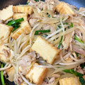 suisuimoco's cooksnap of when they made 豚バラと厚揚げの甘辛炒め.