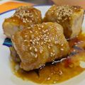 ★☆みゅー☆★'s cooksnap of when they made ☆甘辛肉巻き豆腐☆.