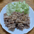 ポニーリボン's cooksnap of when they made 包丁要らず簡単メイン☆豚こまの旨塩炒め。.