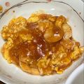 海 砂's cooksnap of when they made フライパン一つ♡とっても簡単♡エビたま♡.