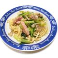 ＠迷子＠'s cooksnap of when they made マイタケと小松菜とベーコンのパスタ.