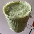 とらちび's cooksnap of when they made 飲みやすい★グリーンスムージー★果物なし.