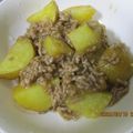 良庵★Ryoan's cooksnap of when they made 新じゃがと豚ひき肉のそぼろ煮.