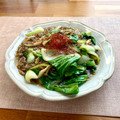 FGO☆'s cooksnap of when they made 青梗菜とひき肉のオイスター炒め.