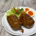 まくのうち's cooksnap of when they made 簡単美味しー♪肉巻きおにぎりー♪.