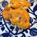 ほっ♪'s cooksnap of when they made フライドオニオンの豆腐と鶏胸ナゲット.