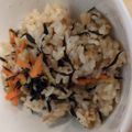 あゆたっくん's cooksnap of when they made 簡単！おいしい！ひじきご飯。.
