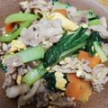 クックHBQ370☆'s cooksnap of when they made 豚バラとチンゲン菜のオイスター炒め.