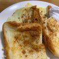 そらみず's cooksnap of when they made 超時短！ふわふわ卵なしフレンチトースト.