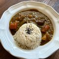pali's cooksnap of when they made カレーやハヤシのご飯はまん丸が可愛い.