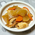 なおミール's cooksnap of when they made 時短で染み染み♡大根とちくわの煮物.