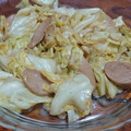 イザメ's cooksnap of when they made ✿キャベツと魚肉ソーセージのめんマヨ炒め.