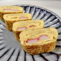 在宅勤務のおじさん's cooksnap of when they made 白だしde簡単カニカマ入り卵焼き.