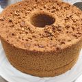 ちゃっきぃさん's cooksnap of when they made 板チョコチップ♪　ココアシフォンケーキ.