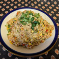 龍青空ママ's cooksnap of when they made ＊めみ単単(坦々)チャーハン.