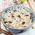 岡山県料理サークルちゃお〜's cooksnap of when they made *炊飯器でお赤飯*.