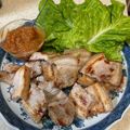 あい♪らんど's cooksnap of when they made 簡単美味しい♩サムギョプサル.