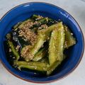 エスペロス's cooksnap of when they made おつまみにも【キュウリのごま醤油和え】.