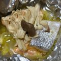 Nya6nya6's cooksnap of when they made 鮭のホイル焼き 塩麹 きのこ QC 秋.